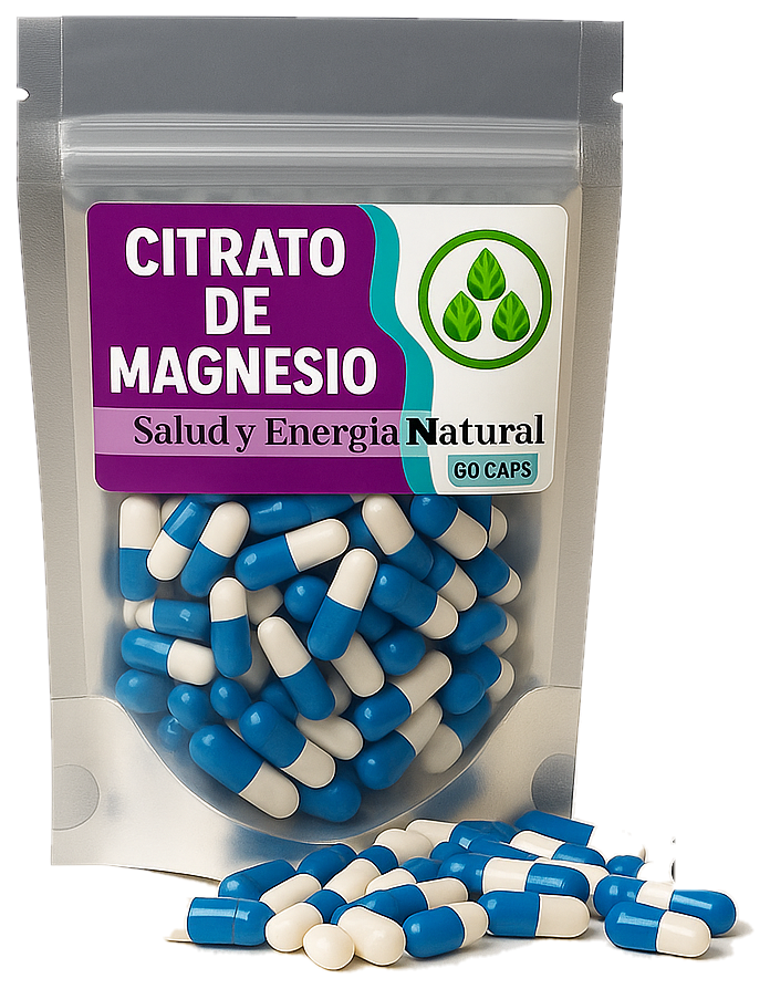 Citrato de Magnesio — Descanso y relajación muscular