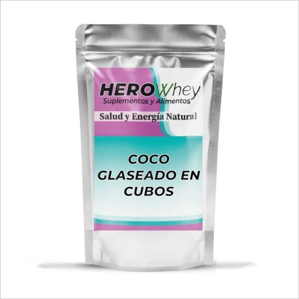 COCO GLASEADO EN CUBOS